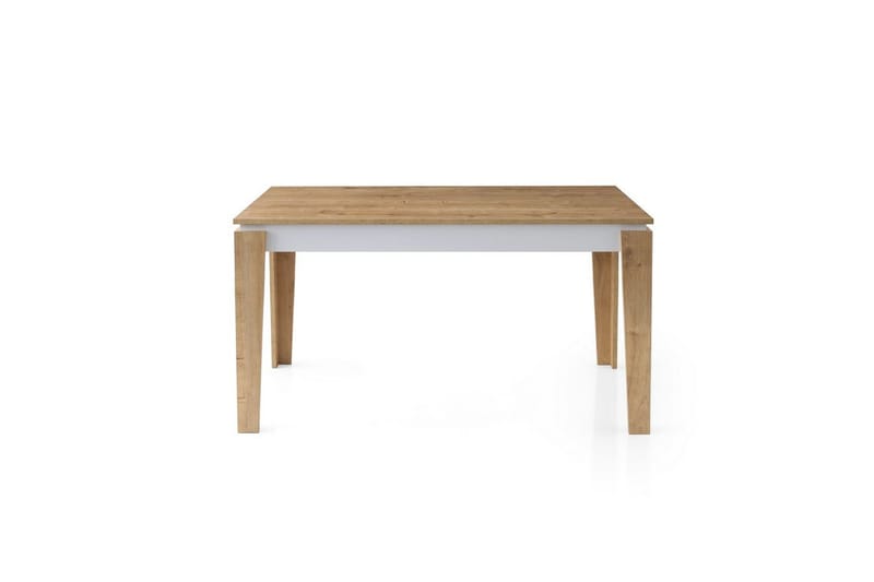 Azoula Spisebord 140 cm Rektangulær, Eg/Hvid