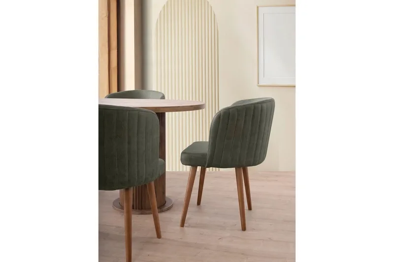 Babilas Spisebord 180 cm Oval - Valnød - Møbler - Borde - Spisebord og køkkenbord