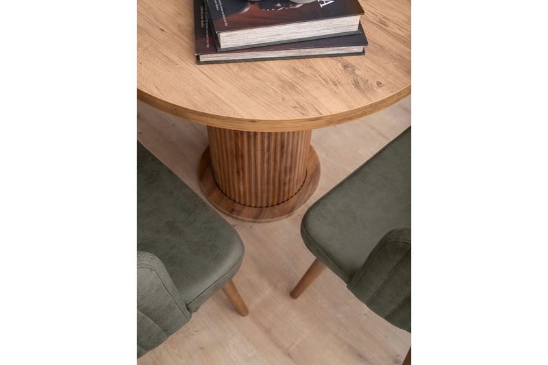 Babilas Spisebord 180 cm Oval - Valnød - Møbler - Borde - Spisebord og køkkenbord