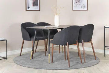 Balisa spisesæt 120 cm + 4 Kullersbro-spisestole - Møbler - Borde - Spisebordssæt