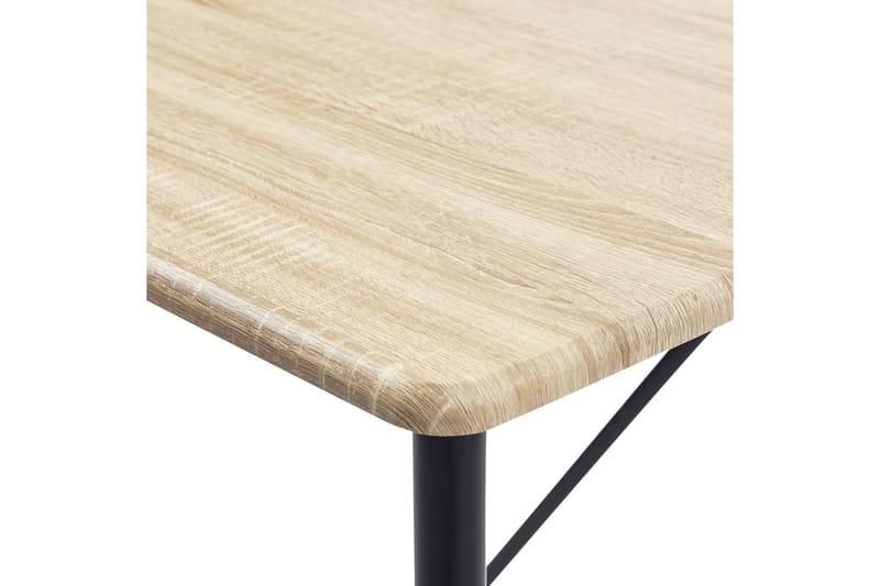 Barbord 120 X 60 X 110 Cm Mdf Egetræsfarvet - Brun - Møbler - Borde - Barbord & ståbord