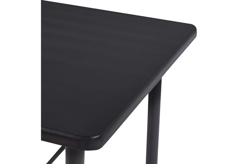 Barbord 120 X 60 X 110 Cm Mdf Sort - Sort - Møbler - Borde - Barbord & ståbord