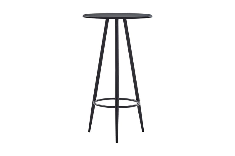 Barbord 60 X 107,5 Cm Mdf Sort - Sort - Møbler - Borde - Barbord & ståbord
