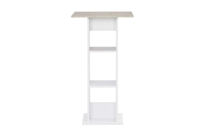Barbord 60 X 60 X 110 Cm Hvid - Hvid - Møbler - Borde - Barbord & ståbord