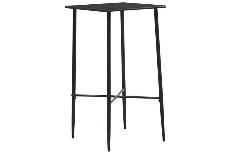 Barbord 60 X 60 X 111 Cm Mdf Sort - Sort - Møbler - Borde - Barbord & ståbord