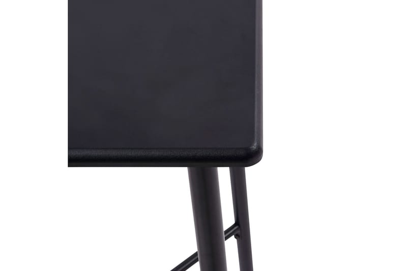 Barbord 60 X 60 X 111 Cm Mdf Sort - Sort - Møbler - Borde - Barbord & ståbord