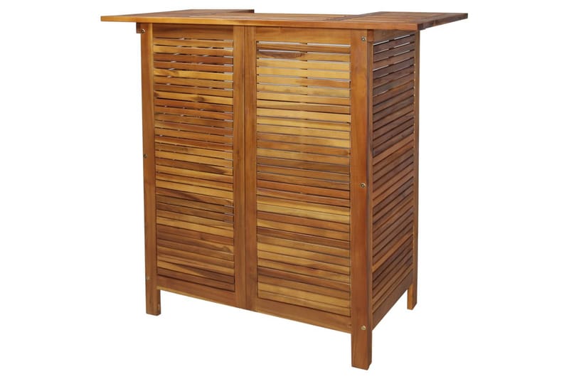 Barbord I Massivt Akacietræ 110 X 50 X 105 Cm - Brun - Møbler - Borde - Barbord & ståbord