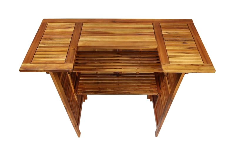 Barbord I Massivt Akacietræ 110 X 50 X 105 Cm - Brun - Møbler - Borde - Barbord & ståbord