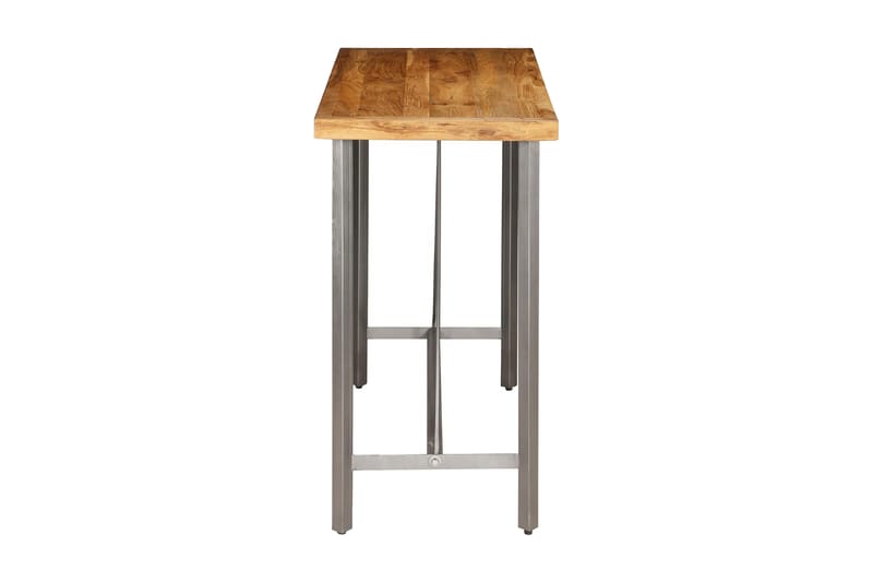 Barbord Massivt Genanvendt Teaktræ 120 X 58 X 106 Cm - Brun - Møbler - Borde - Barbord & ståbord