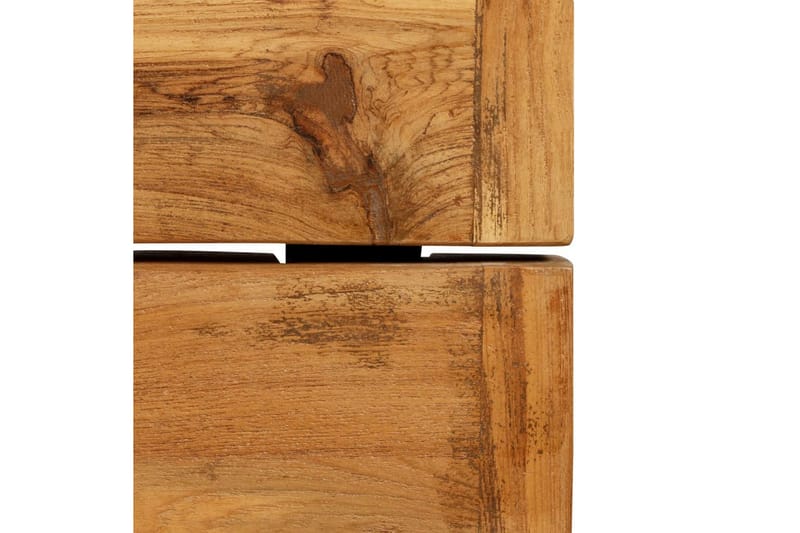 Barbord Massivt Genanvendt Teaktræ 150 X 70 X 106 Cm - Brun - Møbler - Borde - Barbord & ståbord