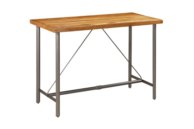 Barbord Massivt Genanvendt Teaktræ 150 X 70 X 106 Cm - Brun - Møbler - Borde - Barbord & ståbord