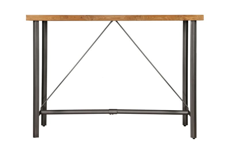 Barbord Massivt Genanvendt Teaktræ 150 X 70 X 106 Cm - Brun - Møbler - Borde - Barbord & ståbord