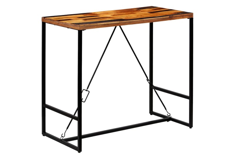 Barbord Massivt Genanvendt Træ 120 X 60 X 106 Cm - Brun - Møbler - Borde - Barbord & ståbord