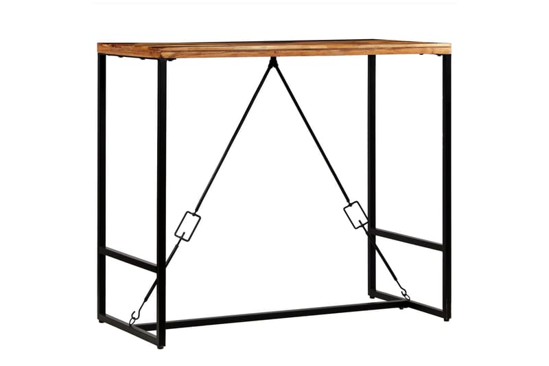 Barbord Massivt Genanvendt Træ 120 X 60 X 106 Cm - Brun - Møbler - Borde - Barbord & ståbord