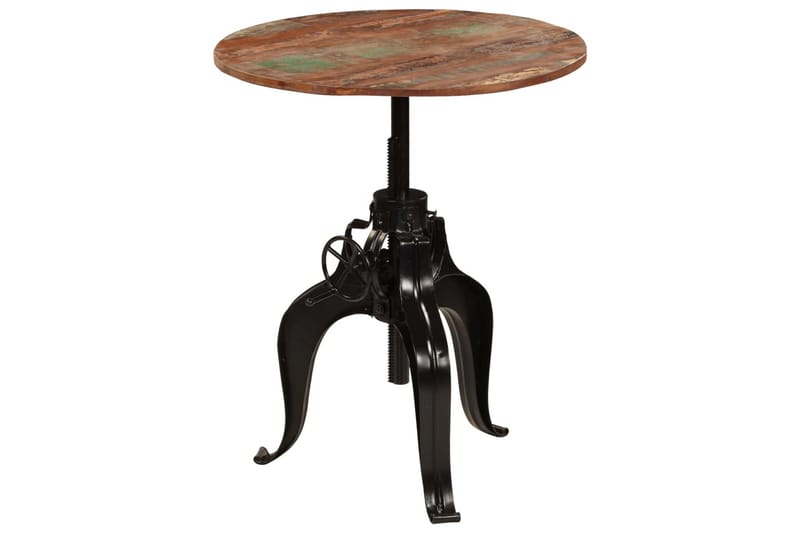 Barbord Massivt Genanvendt Træ 75 X (76-110) Cm - Brun - Møbler - Borde - Barbord & ståbord