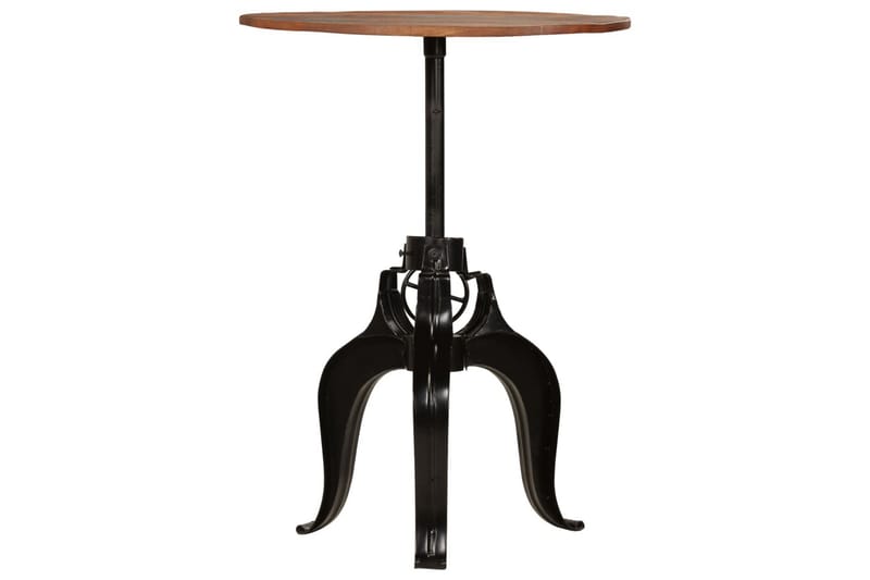 Barbord Massivt Genanvendt Træ 75 X (76-110) Cm - Brun - Møbler - Borde - Barbord & ståbord