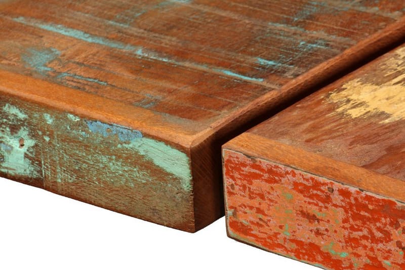 Barbord Massivt Genbrugstræ 150 X 70 X 107 Cm - Brun - Møbler - Borde - Barbord & ståbord