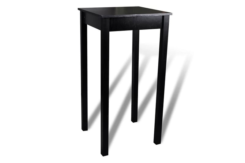 Barbord Mdf Sort 55 X 55 X 107 Cm - Sort - Møbler - Borde - Barbord & ståbord