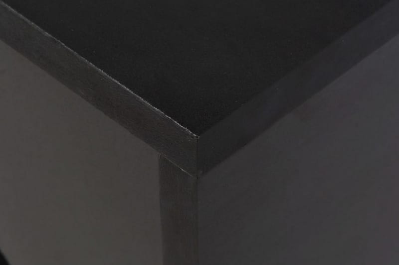 Barbord Med Bevægelig Hylde 138 X 40 X 120 Cm Sort - Sort - Møbler - Borde - Barbord & ståbord
