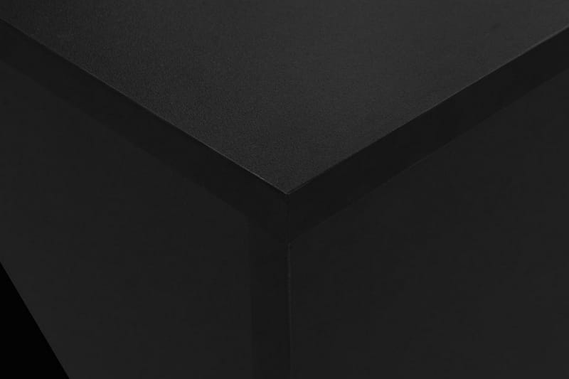 Barbord Med Skab 115 X 59 X 200 Cm Sort - Sort - Møbler - Borde - Barbord & ståbord
