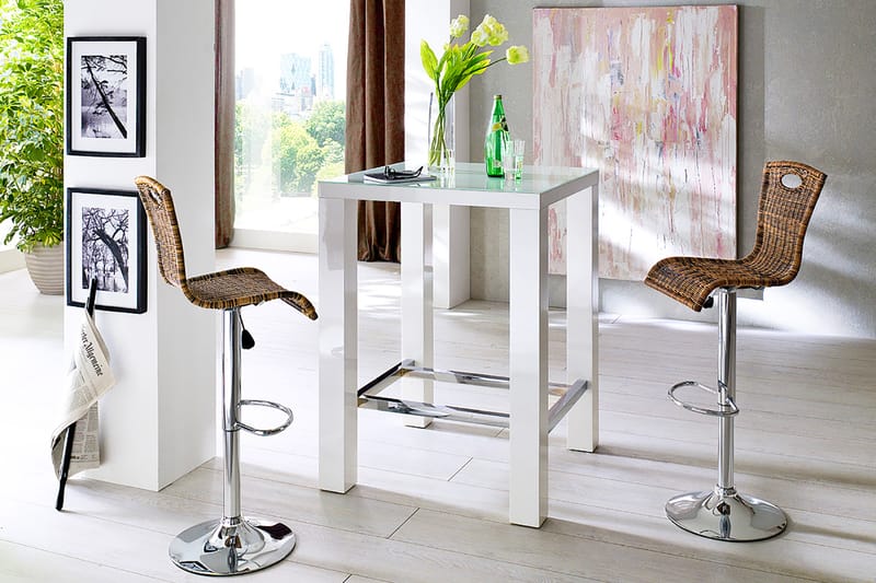 Losif Barbord 80 cm - Hvid - Møbler - Borde - Barbord & ståbord