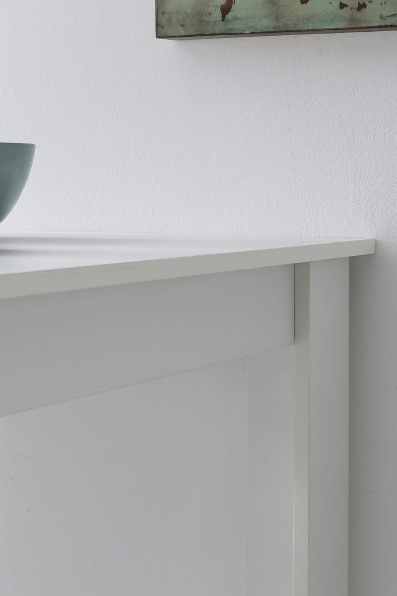 Norova Barbord 120 cm - Hvid og sølv - Møbler - Borde - Barbord & ståbord