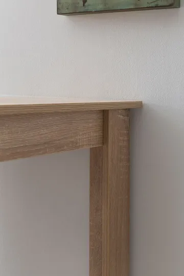 Norova Barbord 120 cm - Sonoma-eg/sølv - Møbler - Borde - Barbord & ståbord