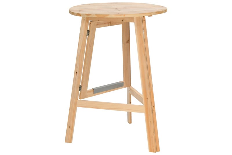 Sammenfoldeligt Barbord 78 Cm Grantræ - Brun - Møbler - Borde - Barbord & ståbord