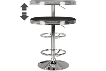 Sannes Ståbord - Sort - Møbler - Borde - Barbord & ståbord