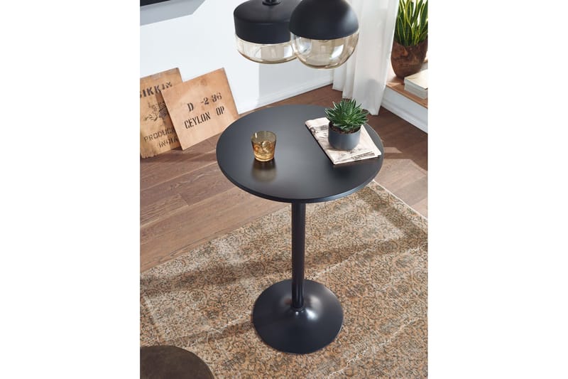 Willowdale Barbord 60 cm Rundt - Sort - Møbler - Borde - Barbord & ståbord