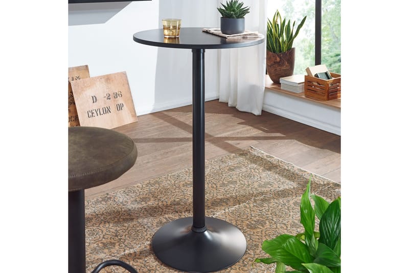 Willowdale Barbord 60 cm Rundt - Sort - Møbler - Borde - Barbord & ståbord
