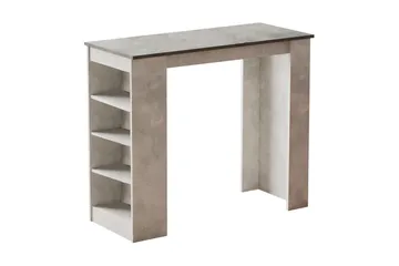 Zambasa Barbord 120 cm - Grå/Natur - Møbler - Borde - Barbord & ståbord