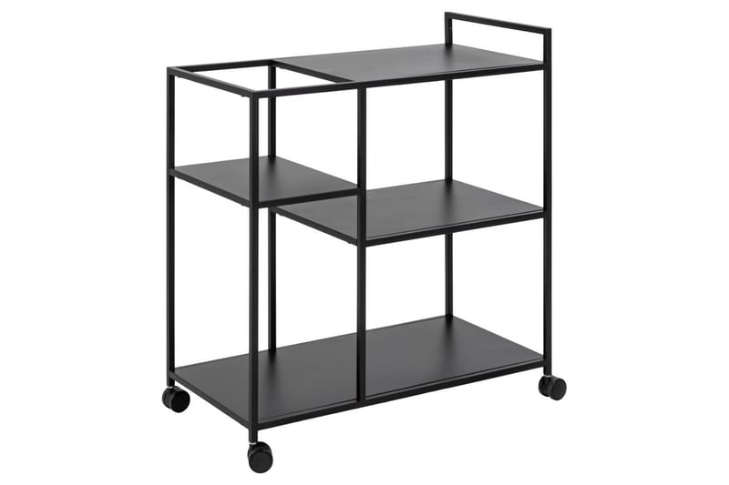Crabtree Serveringsvogn 78x40 cm - Sort - Møbler - Borde - Barvogn & serveringsvogn - Drinkvogn