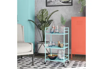 Cache Drinksvogn 43x29 cm Mint - Novogratz - Møbler - Borde - Barvogn & serveringsvogn - Drinkvogn