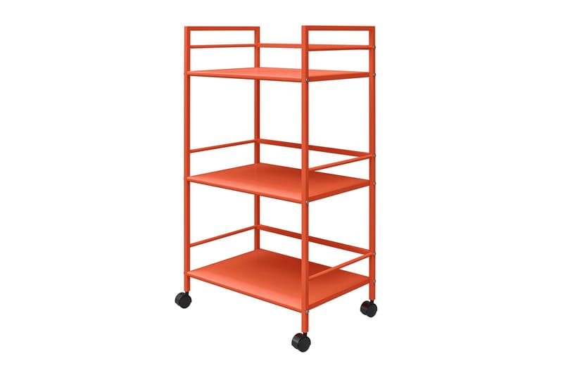 Cache Drinksvogn 43x29 cm Orange - Novogratz - Møbler - Borde - Barvogn & serveringsvogn - Drinkvogn