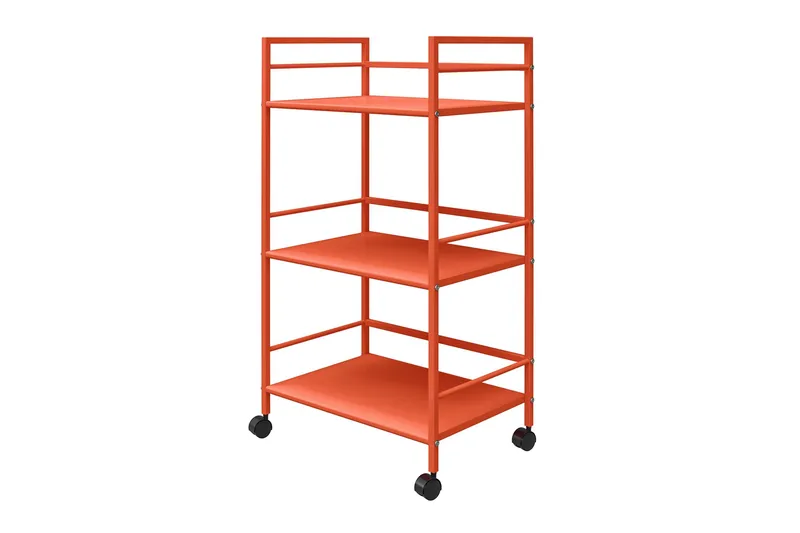 Cache Drinksvogn 43x29 cm Orange - Novogratz - Møbler - Borde - Barvogn & serveringsvogn - Drinkvogn
