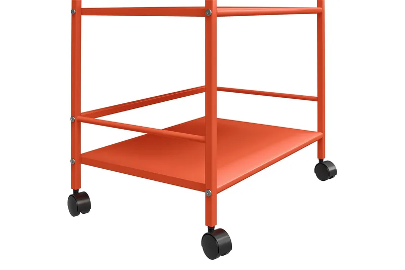 Cache Drinksvogn 43x29 cm Orange - Novogratz - Møbler - Borde - Barvogn & serveringsvogn - Drinkvogn