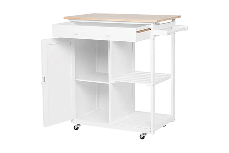 Heres serveringsbord - Hvid - Møbler - Borde - Barvogn & serveringsvogn - Drinkvogn