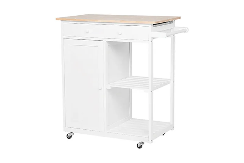 Heres serveringsbord - Hvid - Møbler - Borde - Barvogn & serveringsvogn - Drinkvogn