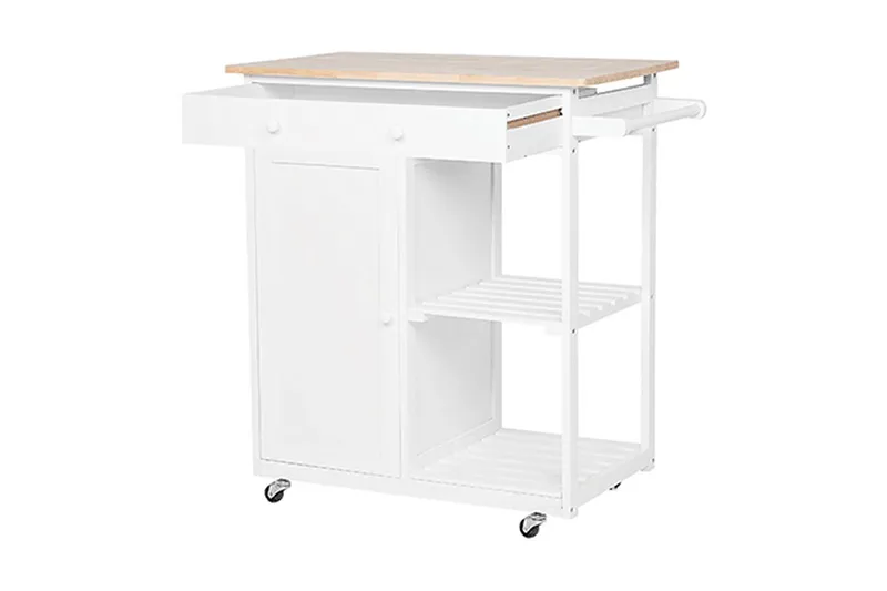 Heres serveringsbord - Hvid - Møbler - Borde - Barvogn & serveringsvogn - Drinkvogn