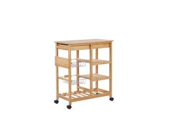 Serveringsbord lyst træ MORINO - Træ/natur - Møbler - Borde - Barvogn & serveringsvogn - Drinkvogn