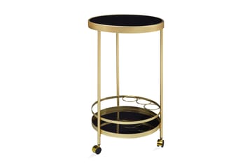 Thruston Serveringsvogn 45x45 cm - Guld - Møbler - Borde - Barvogn & serveringsvogn - Drinkvogn