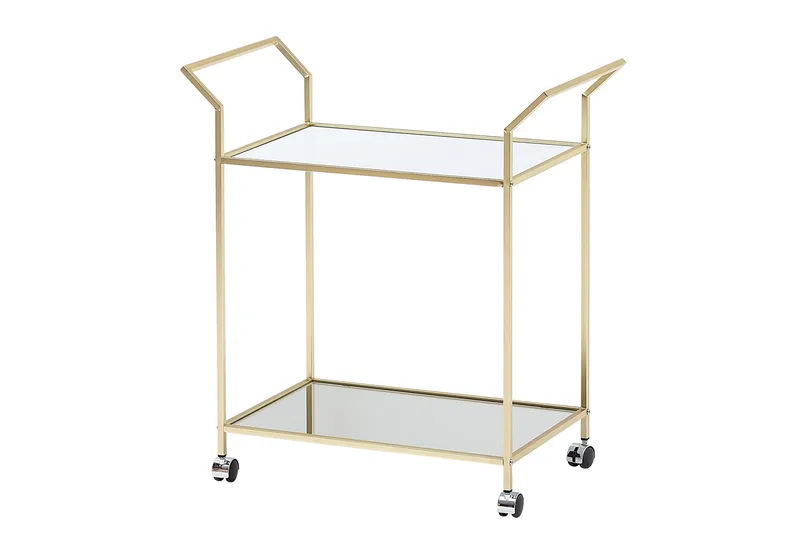 Tultered Serveringsvogn, Guld