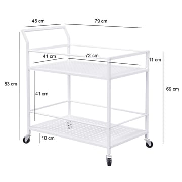 Fenino serveringsvogn 79 cm - Mathvid - Møbler - Borde - Barvogn & serveringsvogn - Drinkvogn