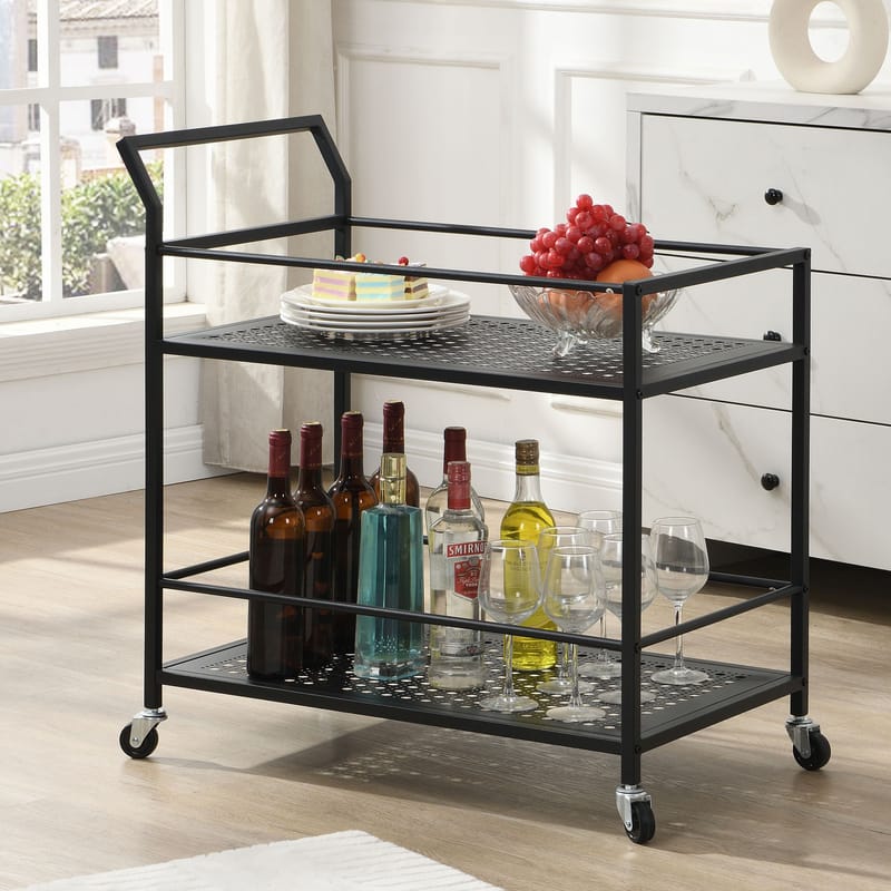 Fenino serveringsvogn 79 cm - Matsort - Møbler - Borde - Barvogn & serveringsvogn - Drinkvogn