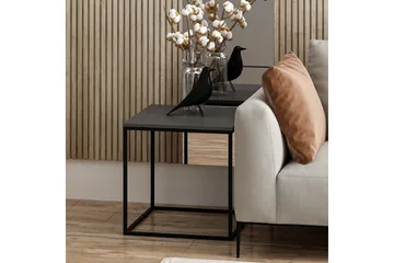 Basak Soffbord 52 cm - Antracit - Møbler - Borde - Aflastningsbord - Lampebord