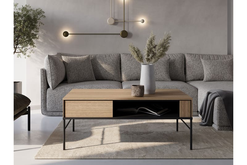 Basici Sofabord 110 cm - Brun - Møbler - Borde - Sofabord