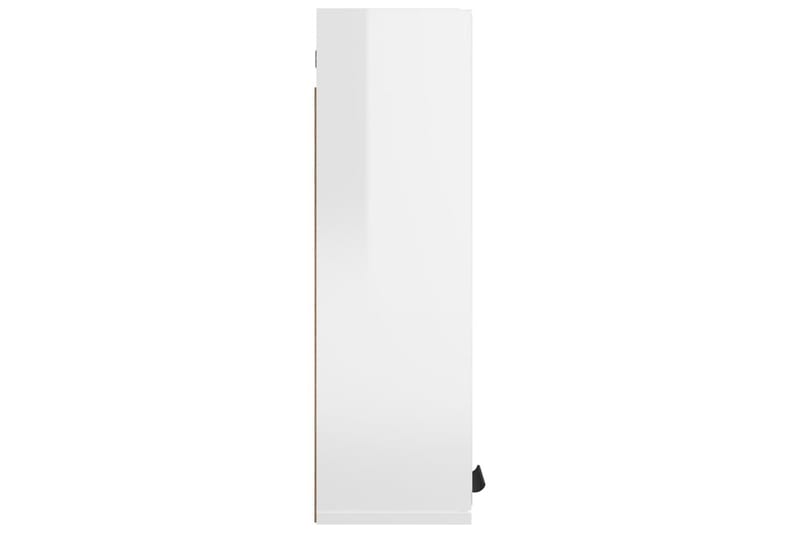 beBasic badeværelsesskab med spejl 64x20x67 cm hvid højglans - Hvid - Møbler - Borde - Sminkebord & konsolbord