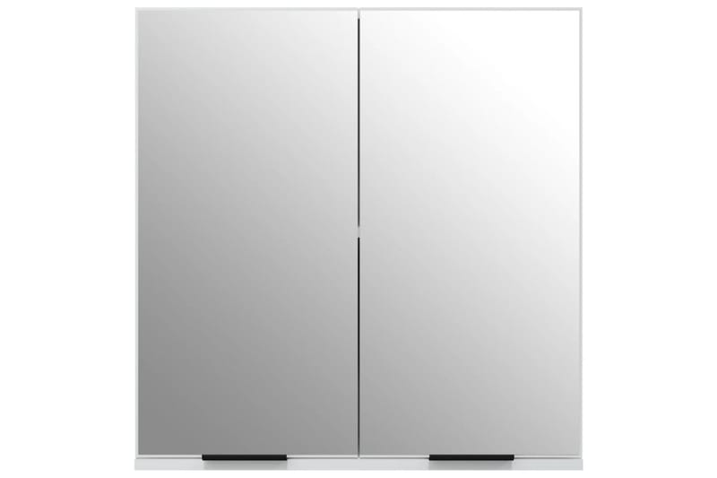beBasic badeværelsesskab med spejl 64x20x67 cm hvid - Hvid - Møbler - Borde - Sminkebord & konsolbord