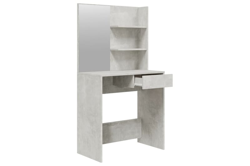 beBasic konsolbordsæt 74,5x40x141 cm betongrå - GrÃ¥ - Møbler - Borde - Sminkebord & konsolbord